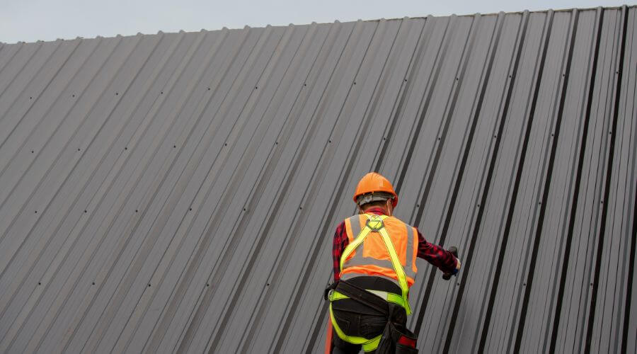 Professional metal roof installation services in Van Lear, KY